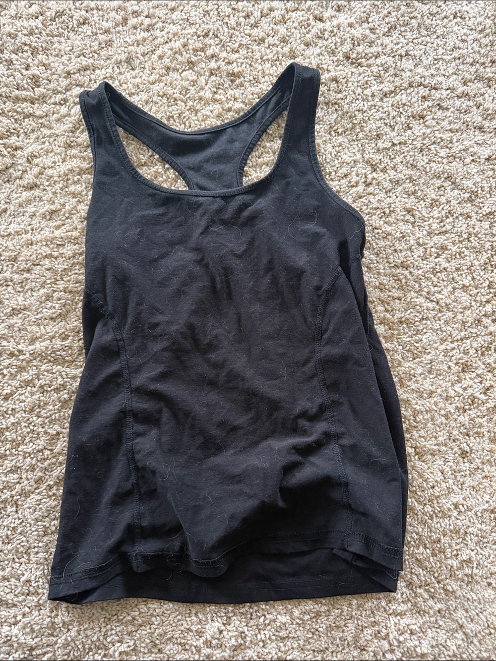 Black Racerback Women's Tank Top